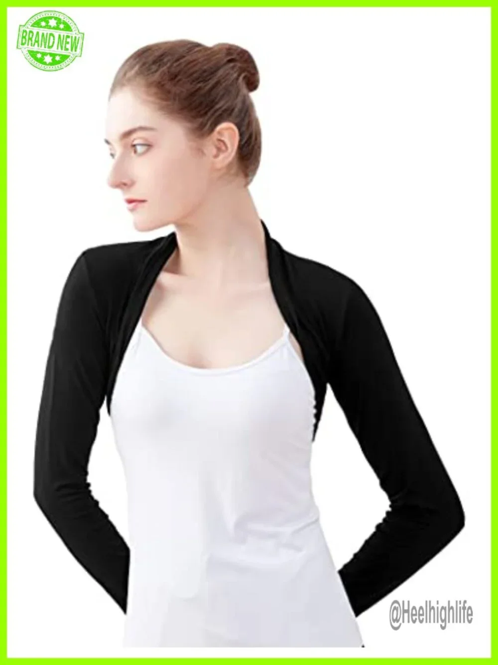 Modal Cotton Ballet Bolero Shrug for Dance Leotards & Dresses